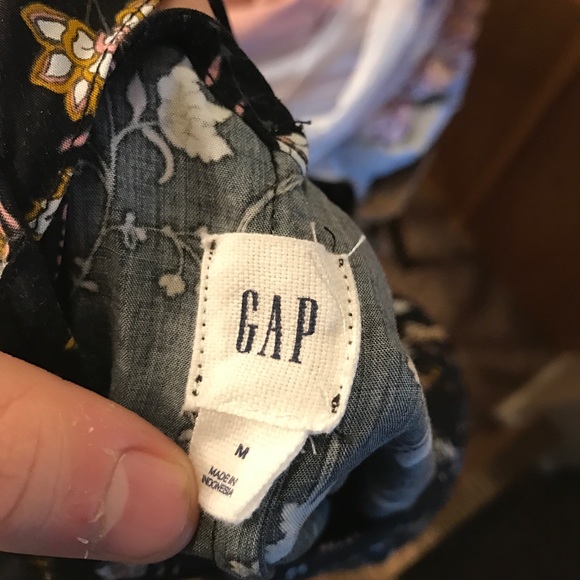 Gap Floral Open Back Shift Dress - Picture 3 of 3